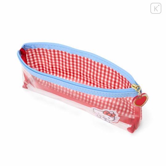 Japan Sanrio Original Clear Pen Case - Hello Kitty - 3