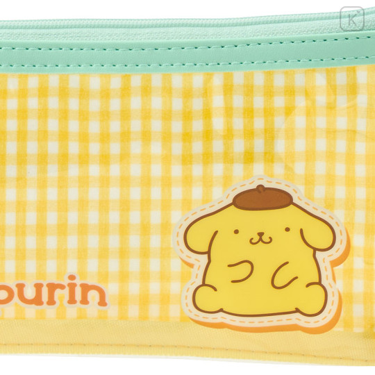 Japan Sanrio Original Clear Pen Case - Pompompurin - 2