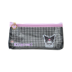 Japan Sanrio Original Clear Pen Case - Kuromi