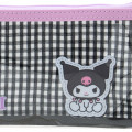 Japan Sanrio Original Clear Pen Case - Kuromi - 2