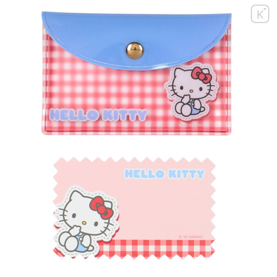 Japan Sanrio Original Memo & Card Case - Hello Kitty - 2