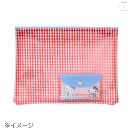 Japan Sanrio Original Clear Flat Case - Hello Kitty - 6