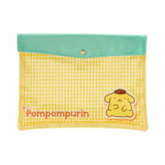 Japan Sanrio Original Clear Flat Case - Pompompurin