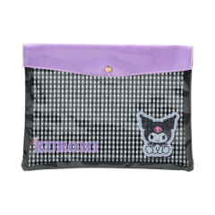 Japan Sanrio Original Clear Flat Case - Kuromi