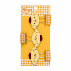 Japan Sanrio Original Double Clip Set - Pompompurin