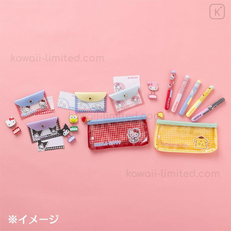 Japan Sanrio Original Double Clip Set - Pompompurin | Kawaii