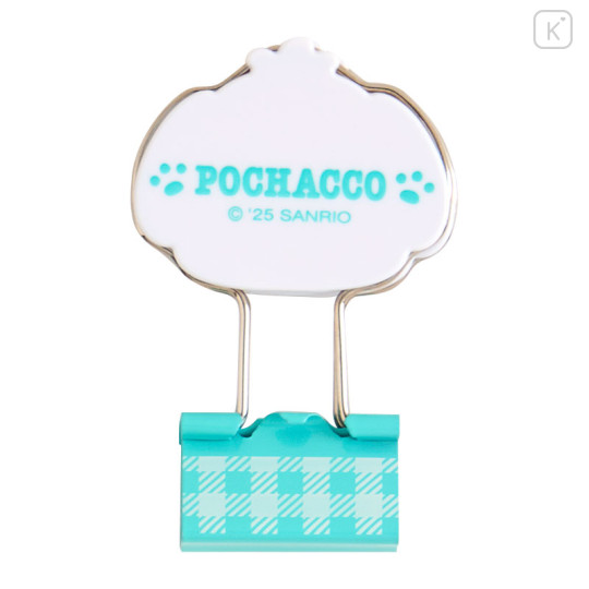 Japan Sanrio Original Double Clip Set - Pochacco - 3