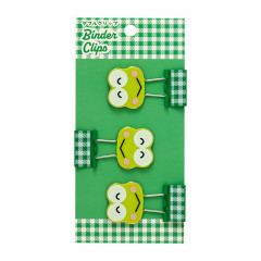Japan Sanrio Original Double Clip Set - Keroppi