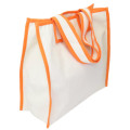Japan Miffy Canvas Tote Bag - Miffy : Bear Orange - 2