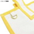 Japan Miffy Canvas Tote Bag - Miffy : Bear Orange - 5