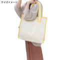 Japan Miffy Canvas Tote Bag - Miffy : Bear Orange - 6