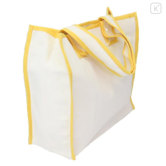 Japan Crayon Shin-chan Canvas Tote Bag - Shinnosuke Nohara : Yellow - 2