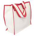 Japan Crayon Shin-chan Canvas Tote Bag - Shinnosuke Nohara : Friends Red - 2