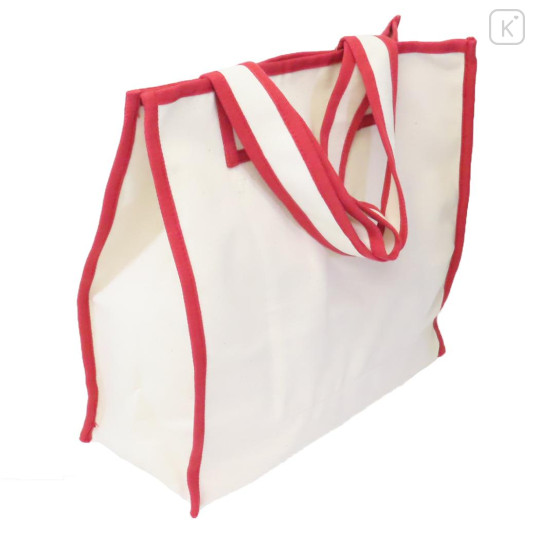 Japan Moomin Canvas Tote Bag - Little My : Red - 2
