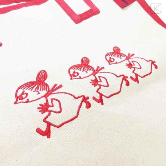 Japan Moomin Canvas Tote Bag - Little My : Red - 3