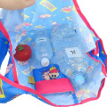 Japan Crayon Shin-chan Eco Shopping Bag With Pocket - Shinnosuke Nohara : Blue Star - 3