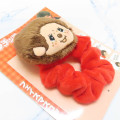 Japan Monchhichi Mascot Scrunchie - Red - 2