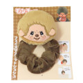 Japan Monchhichi Mascot Scrunchie - Brown - 1