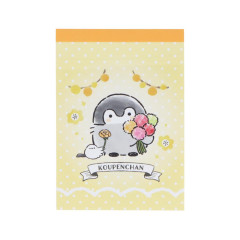 Japan Koupen Chan Mini Notepad - Flower Yellow