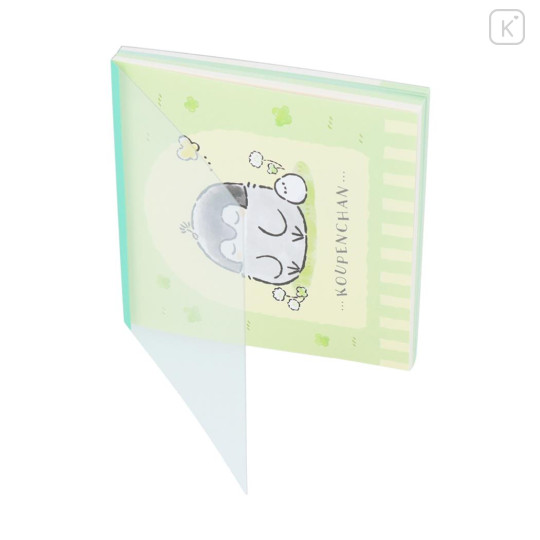 Japan Koupen Chan Square Memo Pad - Sleepy Green - 3