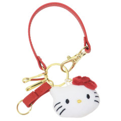Japan Sanrio Mascot Bag Charm Smart Keychain - Hello Kitty : Face