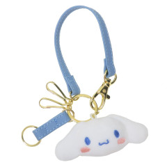 Japan Sanrio Mascot Bag Charm Smart Keychain - Cinnamoroll : Face