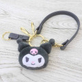 Japan Sanrio Mascot Bag Charm Smart Keychain - Kuromi : Face - 2