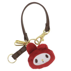 Japan Sanrio Mascot Bag Charm Smart Keychain - My Melody : Face