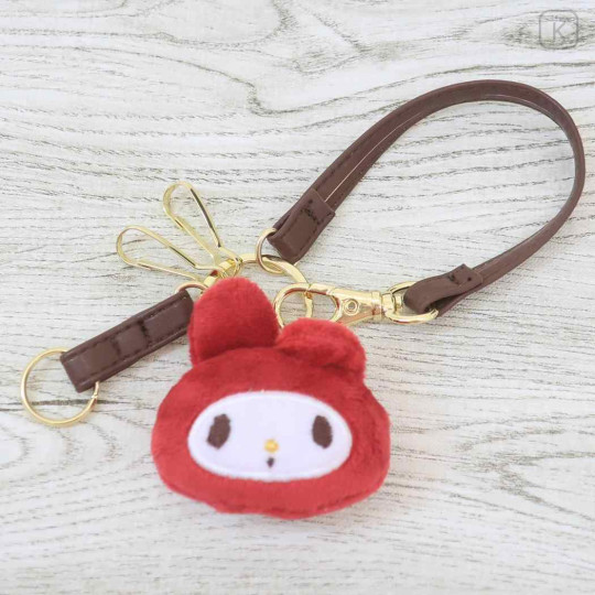 Japan Sanrio Mascot Bag Charm Smart Keychain - My Melody : Face - 2