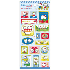 Japan Sanrio Sticker Sheet - Hello Kitty : Kitte Style B