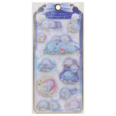 Japan Shimaenaga Water Puffy Sticker - Pompom
