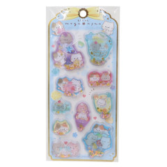 Japan Mogunyan Water Puffy Sticker - Cat