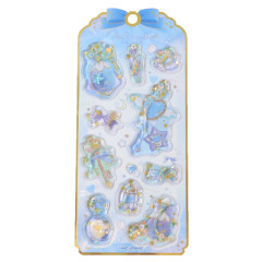 Japan Miracle A La Mode Water Puffy Sticker - Blue