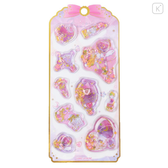 Japan Miracle A La Mode Water Puffy Sticker - Pink - 1