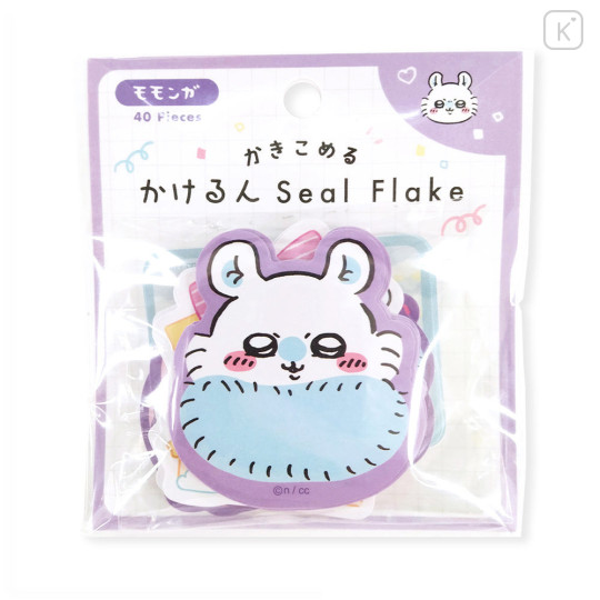 Japan Chiikawa Writable Sticker Flakes - Momonga - 1