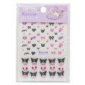 Japan Sanrio Petit Sticker Nail Sticker - Kuromi : Ribbon - 1
