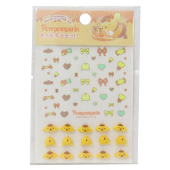 Japan Sanrio Petit Sticker Nail Sticker - Pompompurin : Ribbon