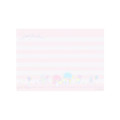 Japan Sanrio A6 Notepad - Little Twin Stars : 50th Anniversary White Pink - 5
