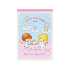 Japan Sanrio A6 Notepad - Little Twin Stars : 50th Anniversary Sky Afternoon Tea