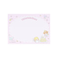 Japan Sanrio Mini Notepad - Little Twin Stars : 50th Anniversary Sky Afternoon Tea Pink - 3