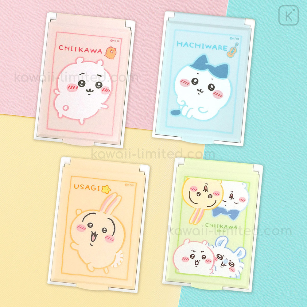 かわいい！ Japan Chiikawa Kawaii | Blue : Hachiware - Mirror Folding 小物