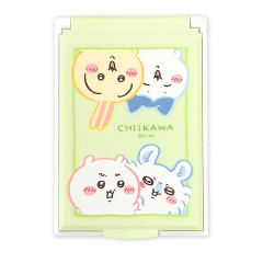 Japan Chiikawa Folding Mirror - Characters : Green