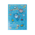 Japan Chiikawa A5 Clear File - Furuhonya Kani-chan & Momonga : Sequin River Comic Scene Cider Fruit Punch - 3