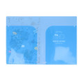 Japan Chiikawa A5 Clear File - Chiikawa & Hachiware & Usagi : Sequin River Comic Scene Cider Fruit Punch - 5