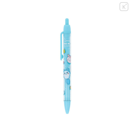 Japan Chiikawa Ballpoint Pen - Furuhonya Kani-chan & Momonga : River Comic Scene Cider Fruit Punch - 1