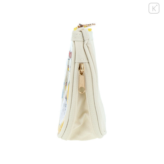 Japan Chiikawa Clear Flat Pouch Pencil Case - Chiikawa & Hachiware & Usagi : Comic Scene Treasure - 3