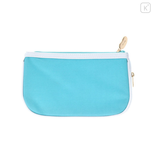 Japan Chiikawa Clear Flat Pouch Pencil Case - Characters : River Comic Scene Cider Fruit Punch - 2