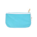 Japan Chiikawa Clear Flat Pouch Pencil Case - Characters : River Comic Scene Cider Fruit Punch - 2