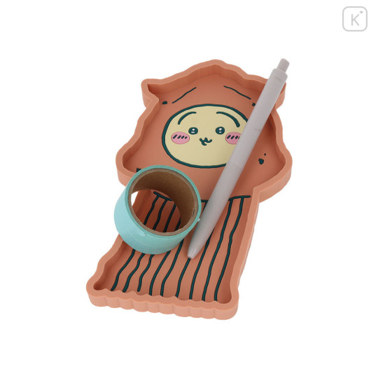 Japan Chiikawa Rubber Accessory Tray - Hachiware : Dried squid - 5