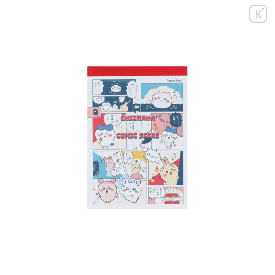 Japan Chiikawa Mini Notepad - Characters : Comic Scene Treasure - 1